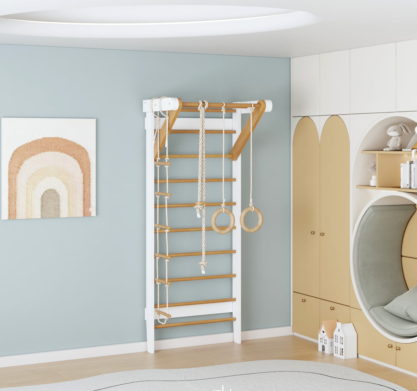 Ezzro Swedish Ladder Gym Ezzro