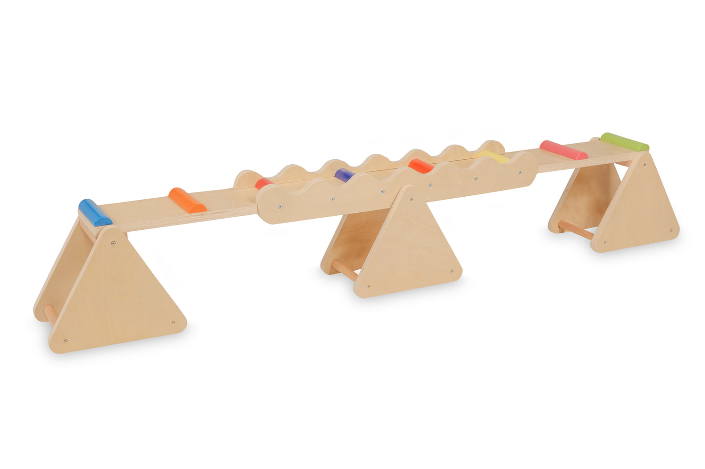 En. Classic Indoor Seesaw and Balance Beam