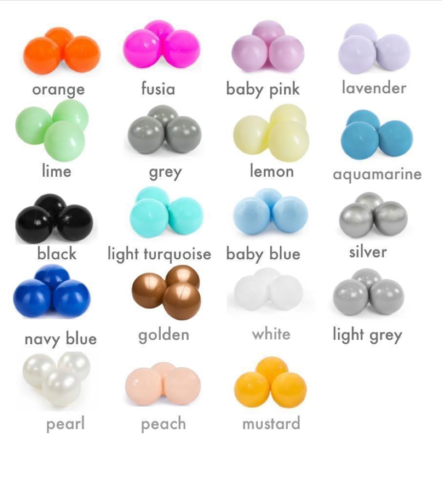 R- Balls with Different Colors