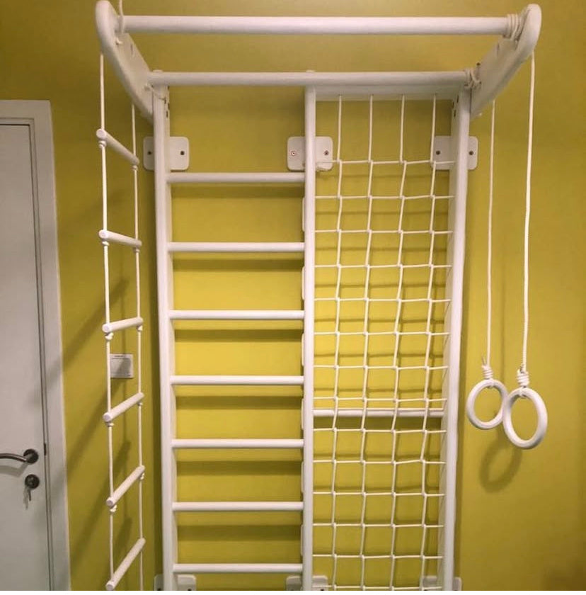 Sport,Combo Wall Bars & Climbing Net