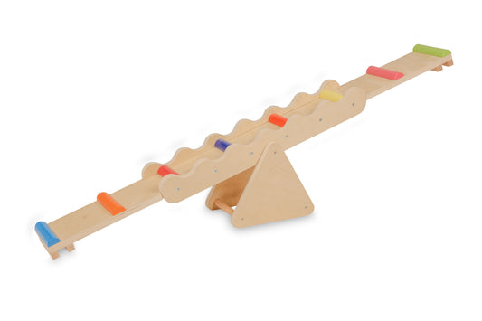 En. Classic Indoor Seesaw and Balance Beam