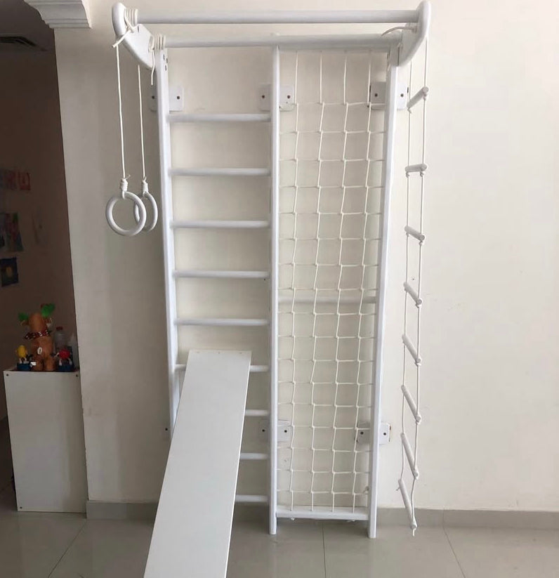 Sport,Combo Wall Bars & Climbing Net