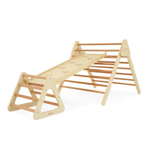 E.Natural Toddler Mini Pikler Playset
